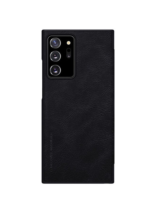 Nillkin Stylish Durable Slim Flip Wallet Case cover For Samsung Galaxy Note 20 Ultra Black  - Image 1