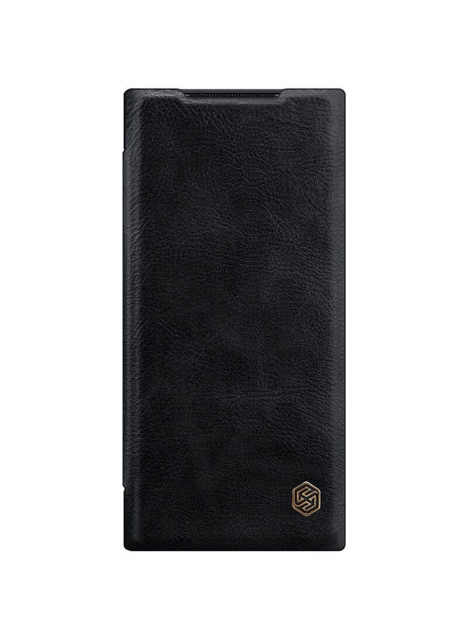 Nillkin Stylish Durable Slim Flip Wallet Case cover For Samsung Galaxy Note 20 Ultra Black  - Image 2