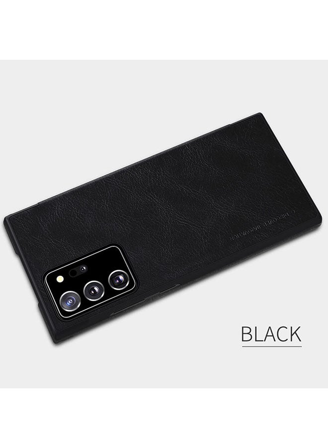 Nillkin Stylish Durable Slim Flip Wallet Case cover For Samsung Galaxy Note 20 Ultra Black  - Image 4