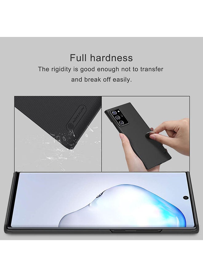 Nillkin Super Frosted Shield Hard Phone Case Cover With Stand For Samsung Galaxy Note 20 Ultra 5G Blue - Image 5