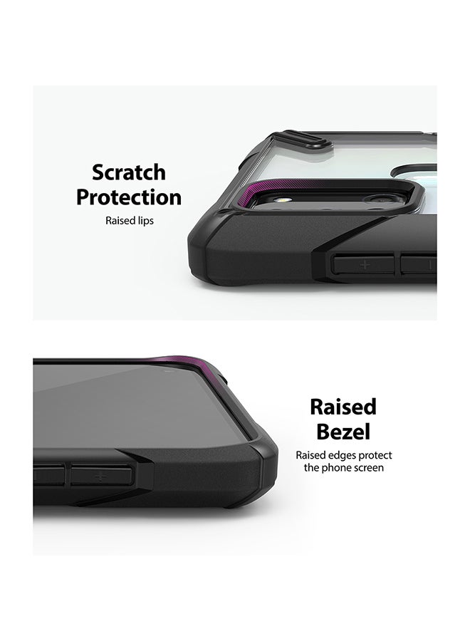 Ringke Hard Fusion-X Ergonomic Shock Absorption Case Cover For Samsung Galaxy A21s Camo Black - Image 5