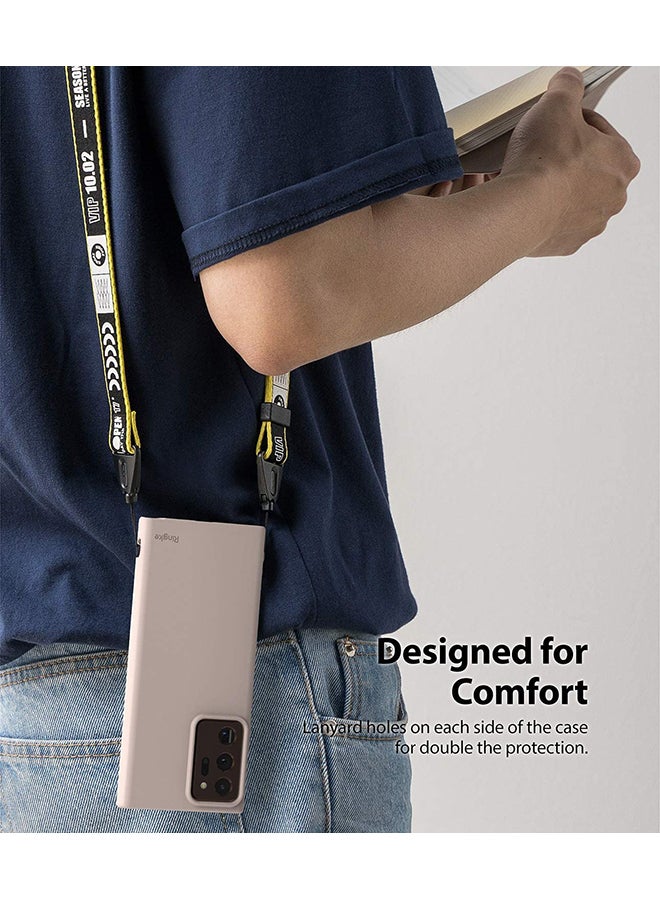 Ringke Air-S Series Thin Flexible Shockproof Slim Lightweight Case Cover For Samsung Galaxy Note 20 Ultra Pink Sand - Image 5