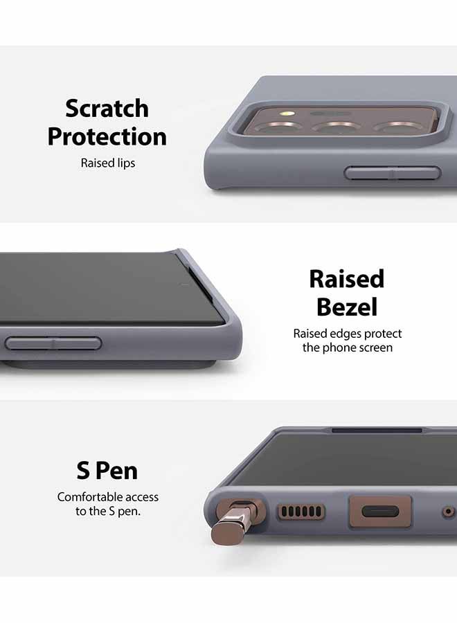 Ringke Air-S Series Thin Flexible Shockproof Slim Lightweight Case Cover For Samsung Galaxy Note 20 Ultra Lavender Grey - Image 3