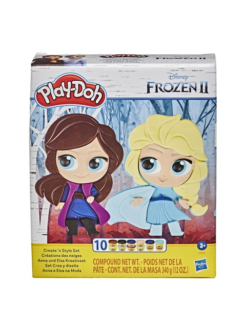 Disney Frozen 2 Create N Style Set Anna And Elsa With 10 Cans
