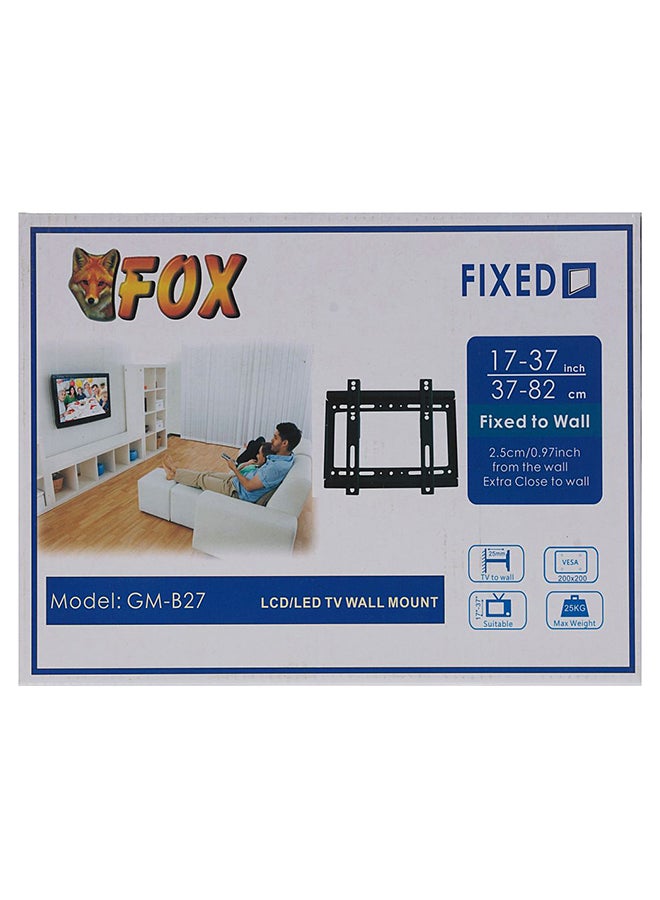 Fox TV Wall Mount Bracket Black  - Image 2