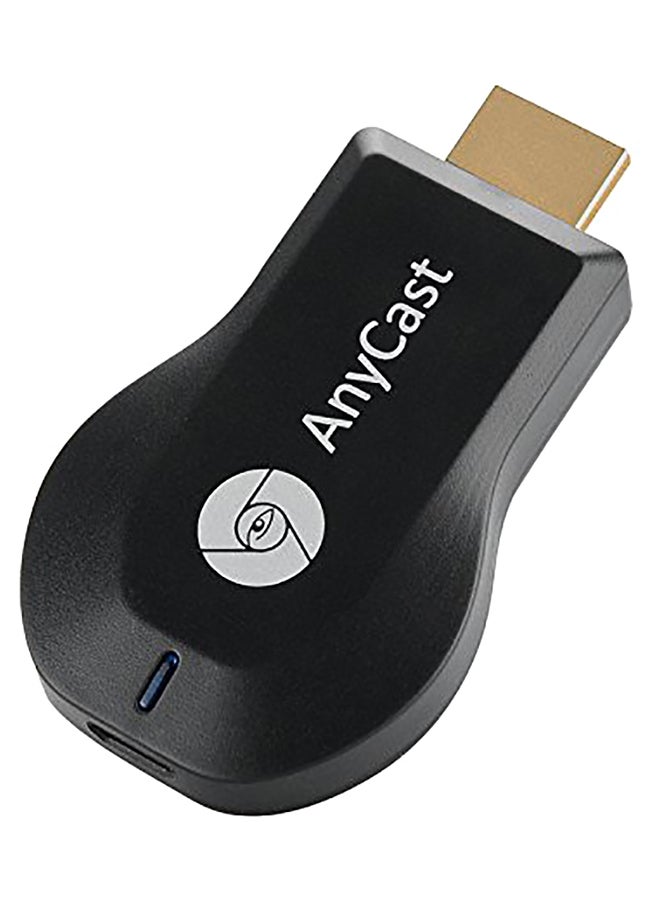 AnyCast Wireless Wi-Fi Display HDMI TV Dongle Black - Image 1