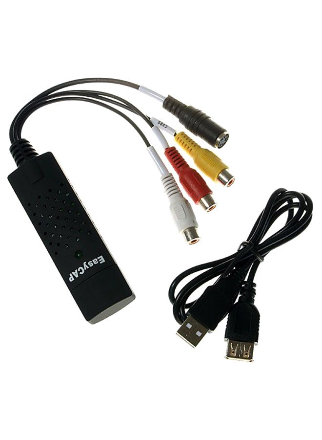 إيزي كاب محول تناظري لالتقاط الصوت والفيديو مع كابل متعدد الألوان - Image 1