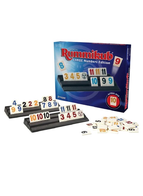 Pressman Large Numbers Edition Rummikub Tile Game Best Price KSA Riyadh, Jeddah