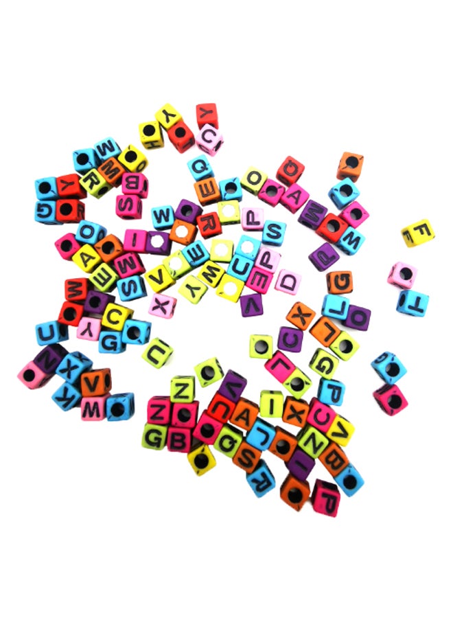 asmat 1000-Piece DIY Fashion Creative Alphabet Letter Interval Bead Set - Image 3