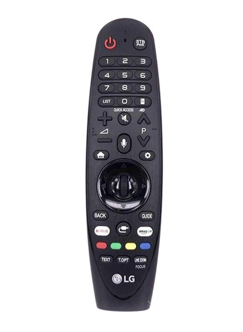 جهاز تحكم عن بعد بديل لتلفزيون LG الذكي أسود