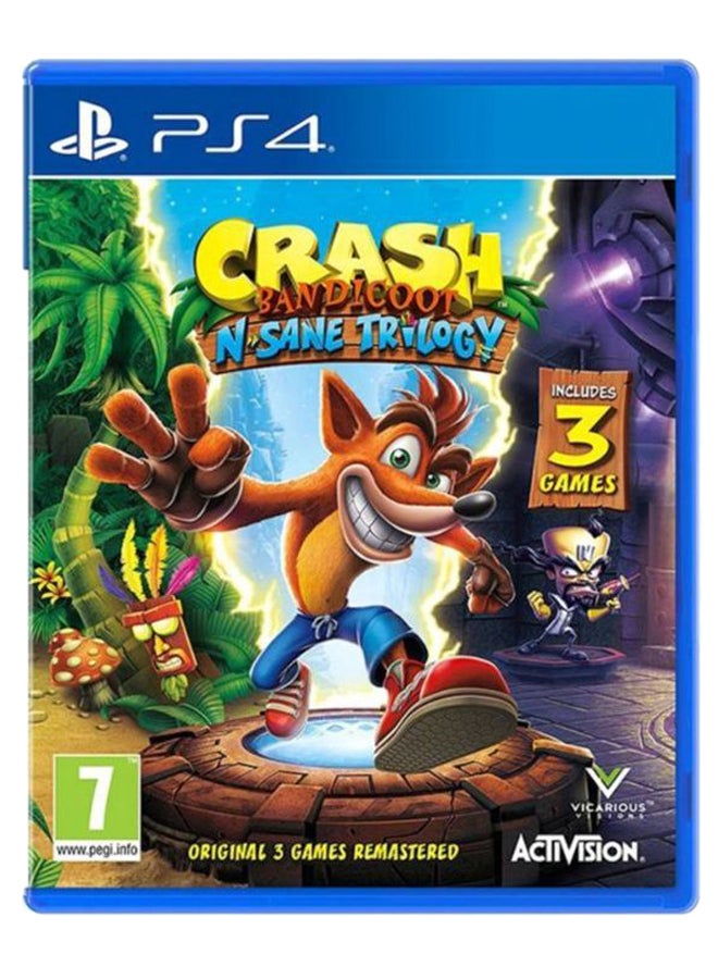 سوني - لعبة "Crash Bandicoot N. Sane Trilogy" - الأكشن والتصويب - بلاي ستيشن 4 (PS4) - Image 1