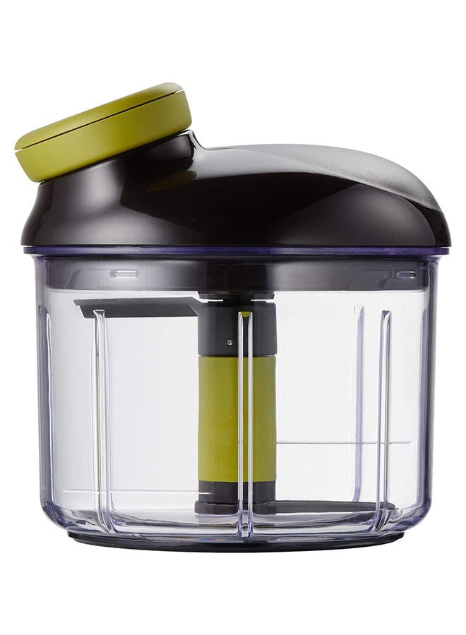 Manual Chopper Baby Food On-The-Go Bundle Convenient 900ml Manual Chopper Plastic, K1320404 + 3Pcs Food Saver Set, Glass, N1050410 Multicolour 900ml