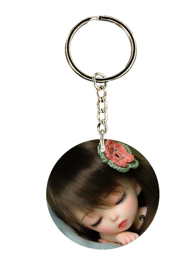 BP Cute Doll Printed Keychain