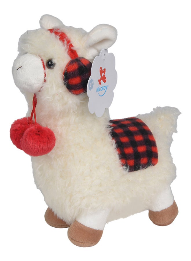 Nicotoy Cute Llama Plush Figure 26 x 13cm  - Image 2