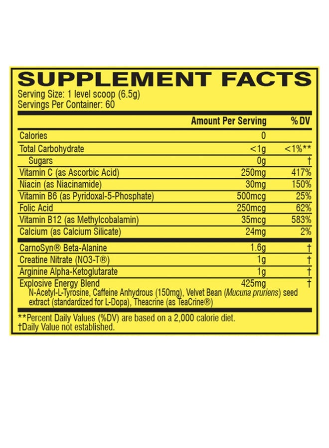C4 Original Explosive Pre-Workout - Watermelon - 60 Servings