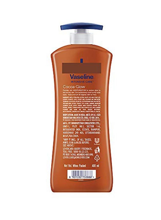 فازلين لوشن الجسم إنتينسيف كير كاكاو جلو 400ملليلتر - Image 3
