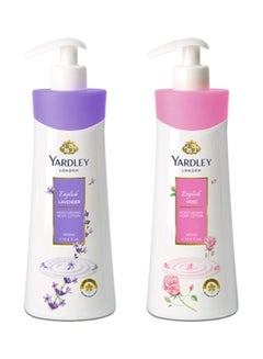 Pack Of 2 Hand And Body Lotion Rose Body Lotion 1x350, Lavender Body Lotion 1x350ml - v1598247248/N39899556A_1