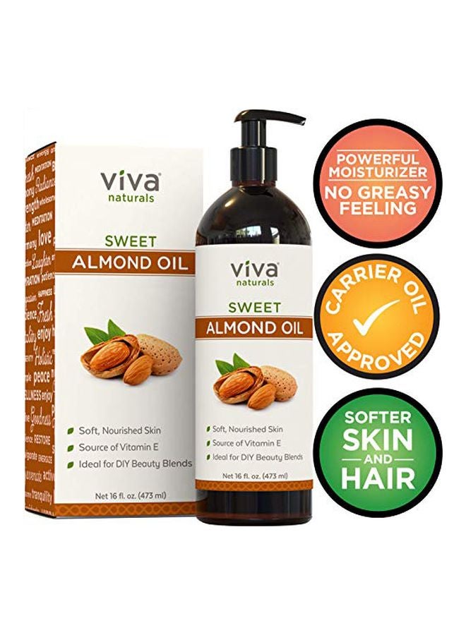 فيفا زيت اللوز للشعر 473ملليلتر - Image 3