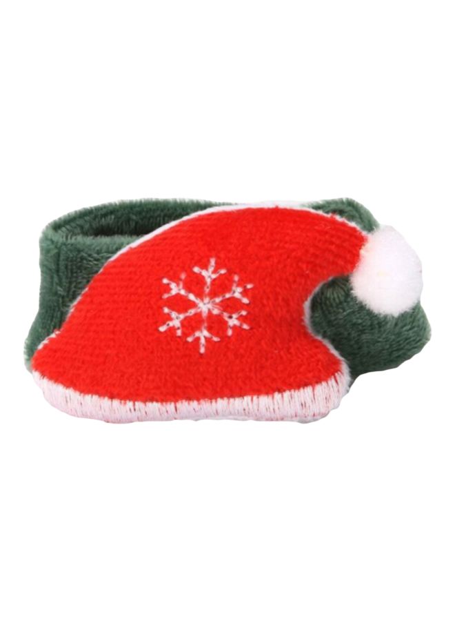 Beauenty Snap Ring Decoration Bracelet Green/Red/White 20 x 6cm - Image 1