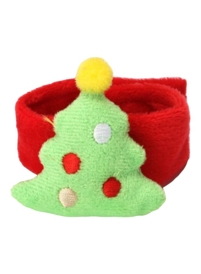 Beauenty Christmas Decoration Snap Ring Bracelet Red/Green/Yellow 20x6cm  - Image 1