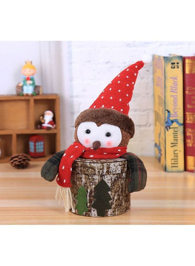 بيوينتي صندوق هدايا بتصميم بطريق أحمر/ بني/ أخضر - Image 2