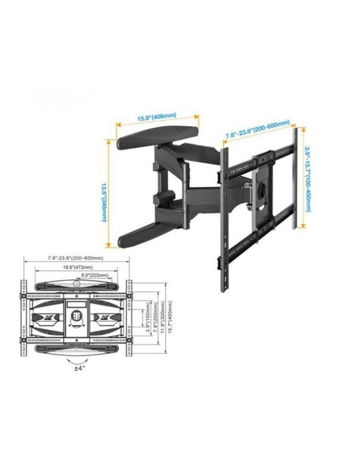 Fixed Wall Mount For 40-70 Inch Television Balck