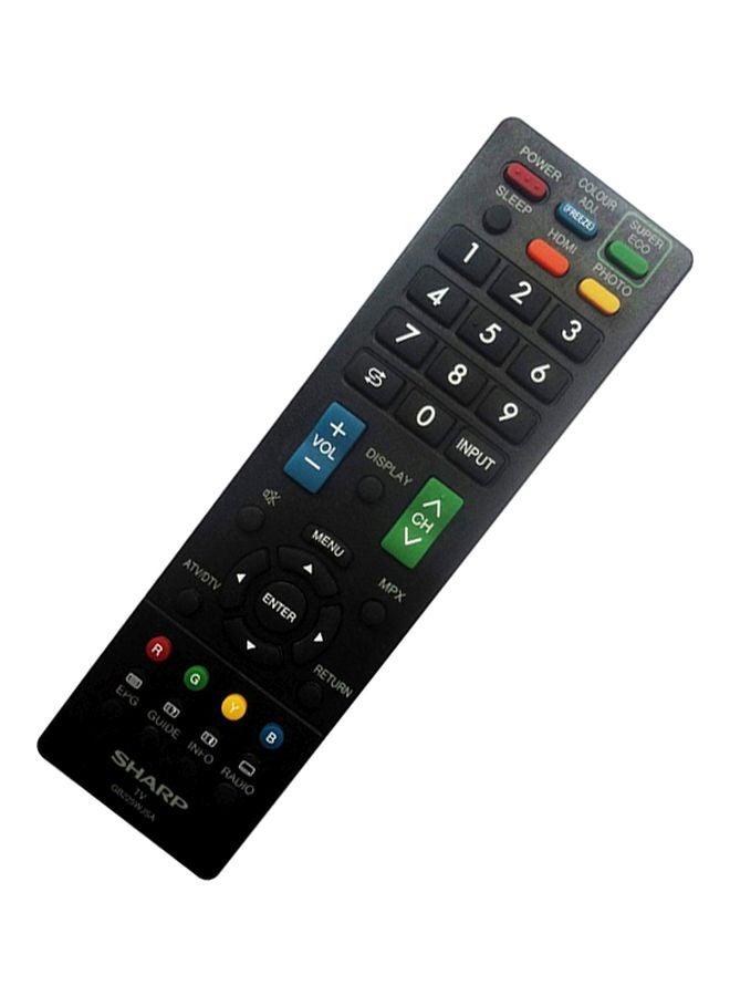 شارب جهاز تحكم عن بعد بديل لشاشة تلفزيون شارب أسود - Image 2