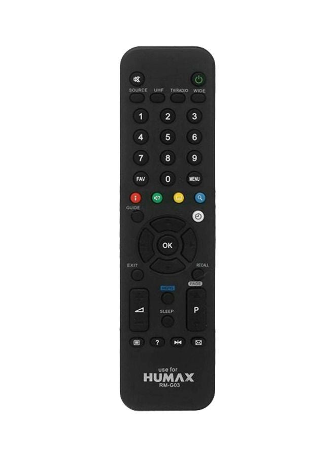 Humax Remote Control For Gezira HD Receiver Black/White/Red  - Image 1