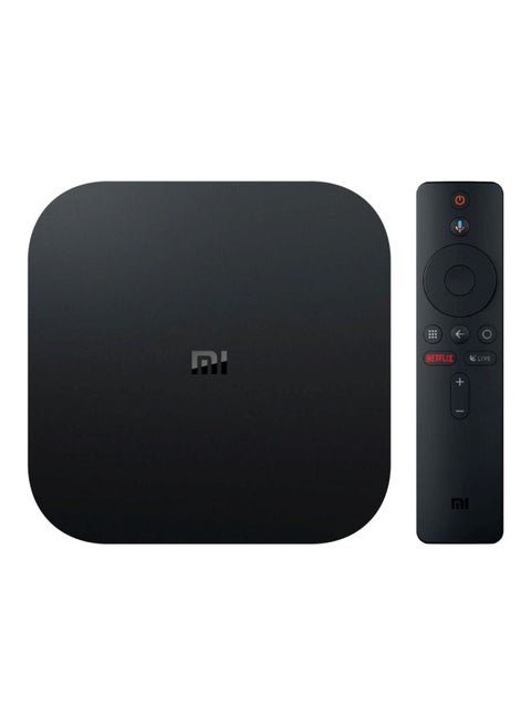 Mi S Android TV Box With Google Assistant Remote 10081 Black