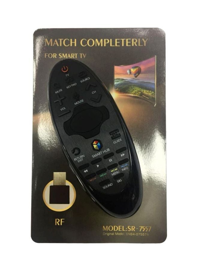 Samsung - Replacement Remote Control With Wireless Adapter For Samsung Smart TV Black - Image 1