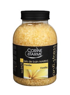 Corine de Farme Vanilla Sea Bath Salt Yellow 1.3kg  - Image 1