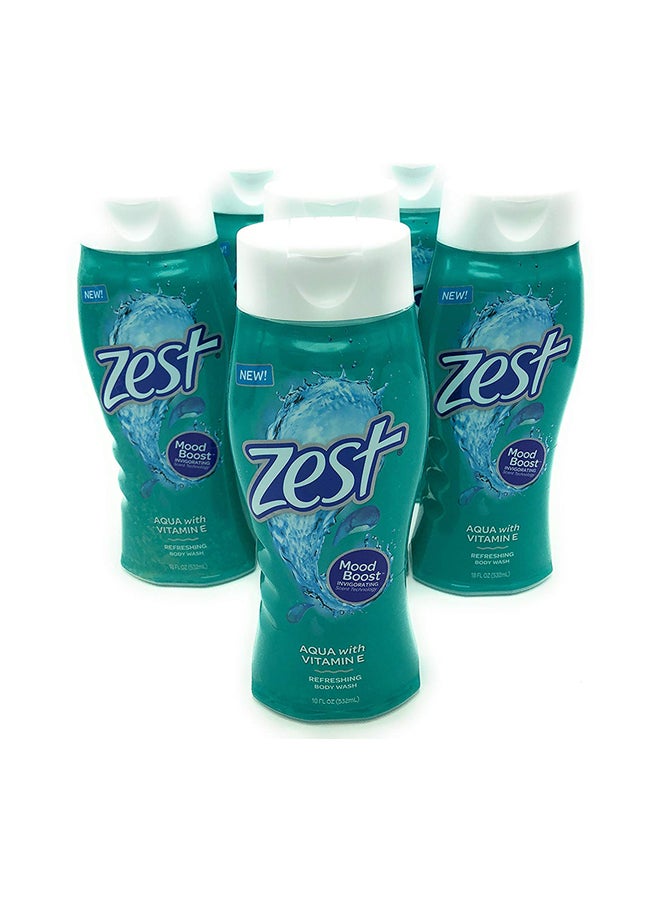 زيست طقم غسول للجسم سائل مكوّن من 6 قطع