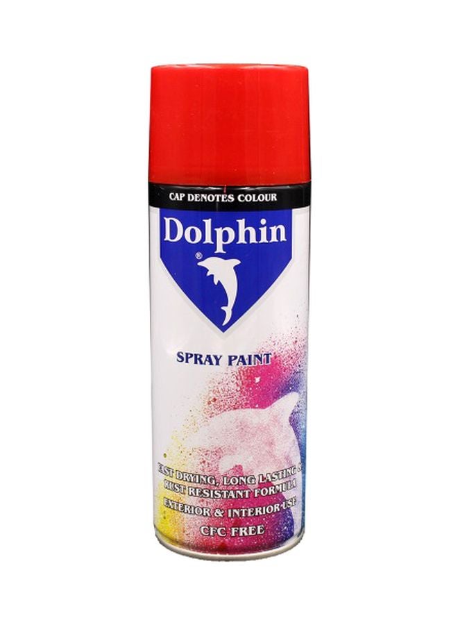 Dolphin Rust Resistant Spray Paint Suzuki Red 280grams Suzuki Red 280grams