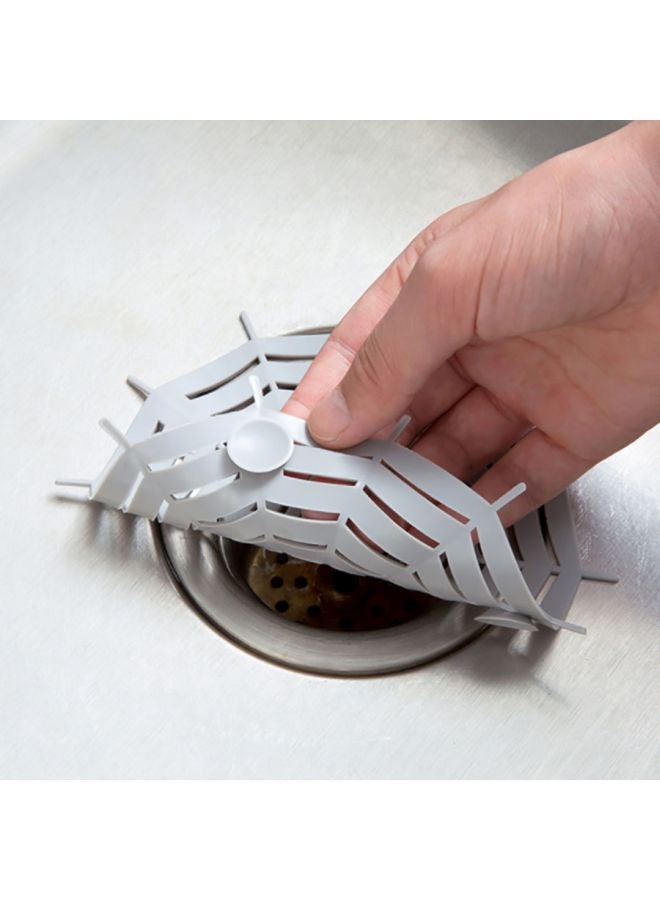 SAPU Sink Sewer Anti-Clogging Filter Grey 15.8x15.8cm - Image 2