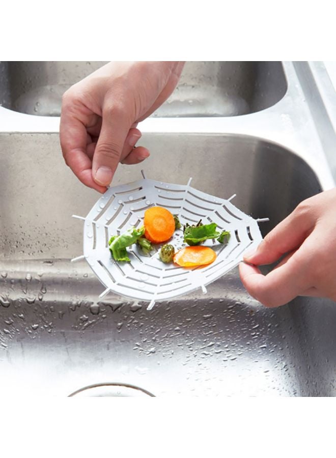 SAPU Sink Sewer Anti-Clogging Filter Grey 15.8x15.8cm - Image 3