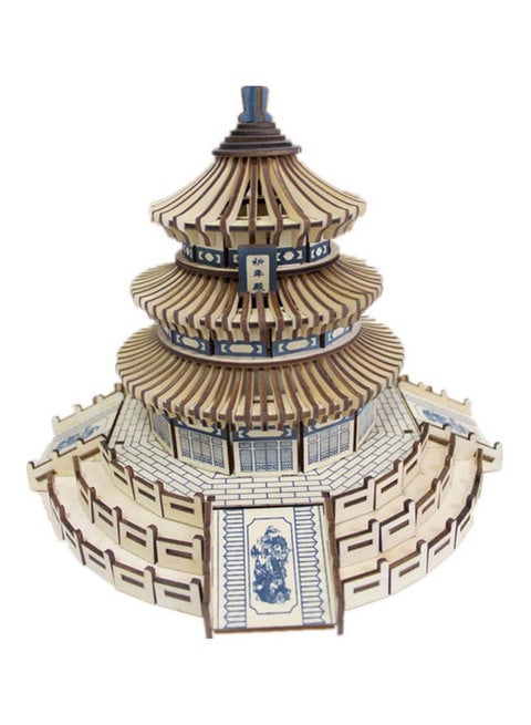 بازل بتصميم مبنى ثلاثي الأبعاد 25.3x25.3x21.5سم