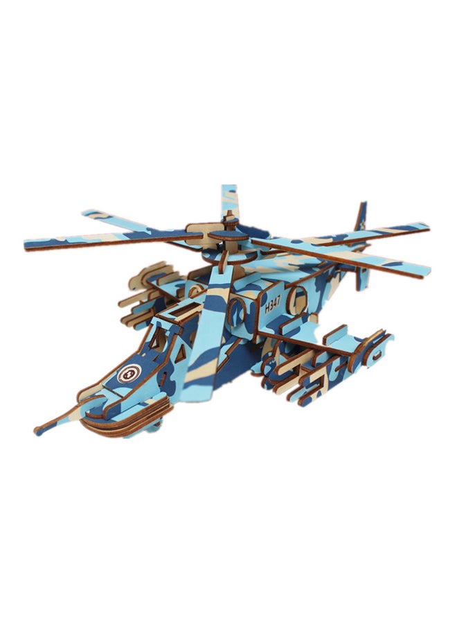 Beauenty 3D Helicopter Puzzle 31.5x34x10.5cm - Image 1