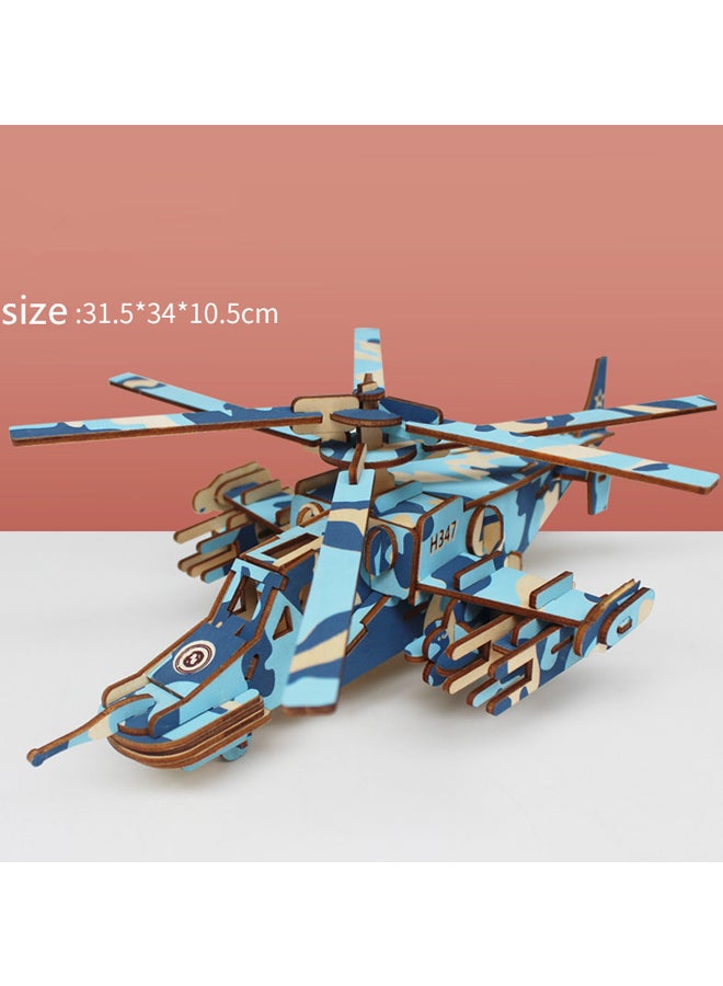 Beauenty 3D Helicopter Puzzle 31.5x34x10.5cm - Image 2