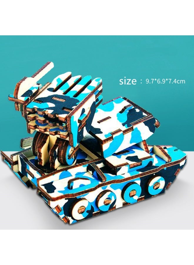 Beauenty Military Tank Model 3D Puzzle - Image 2