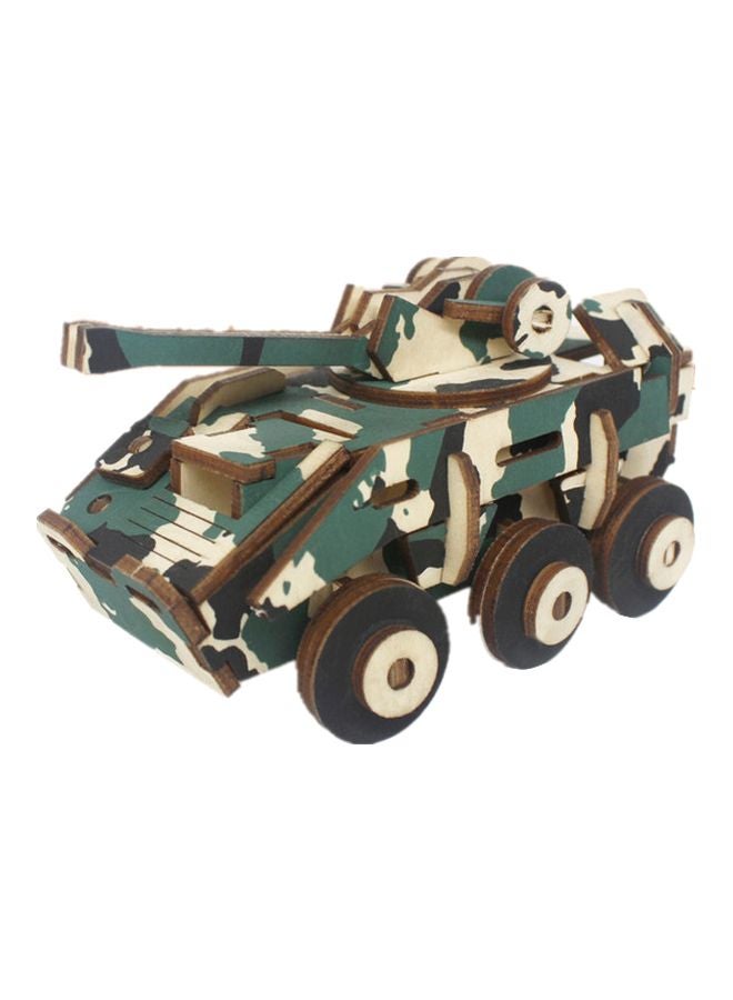 Beauenty Military Tank Model 3D Puzzle 12.3x7x6.5cm - Image 1