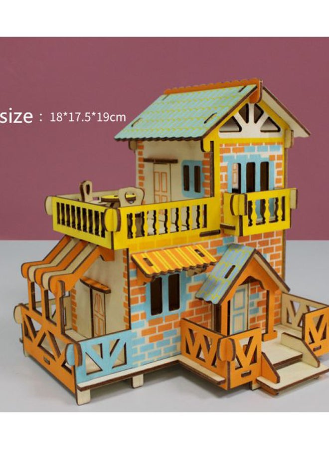 Beauenty House Model 3D Puzzle 18x17.5x19cm - Image 2