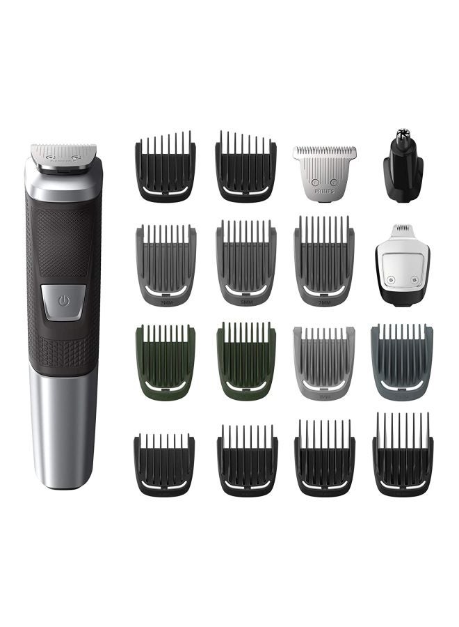 Philips MG5750/49 Norelco Multigroom 5000 Wet & Dry Clipper & Trimmer Silver/Black - Image 1