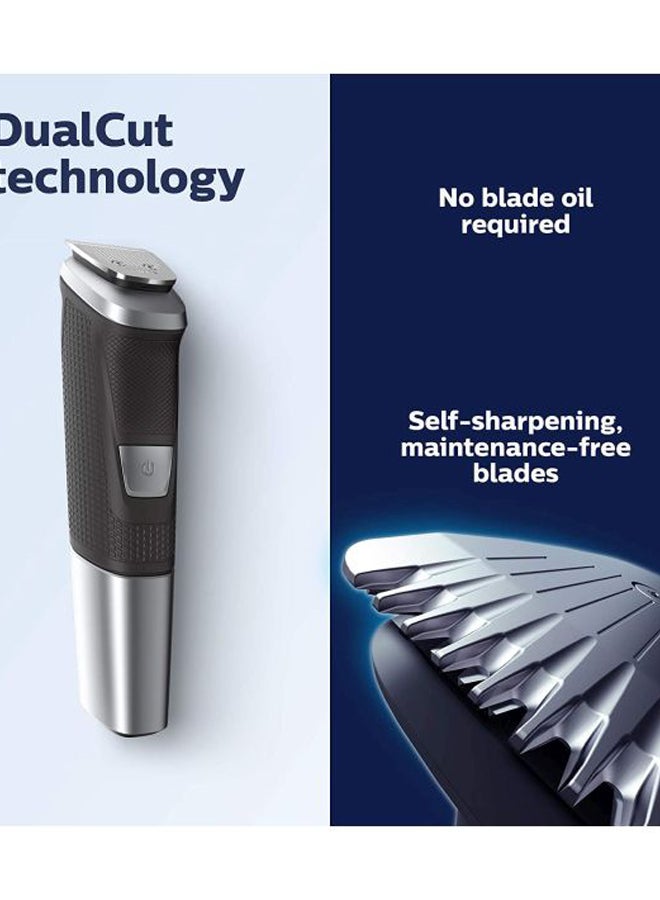 Philips MG5750/49 Norelco Multigroom 5000 Wet & Dry Clipper & Trimmer Silver/Black - Image 3