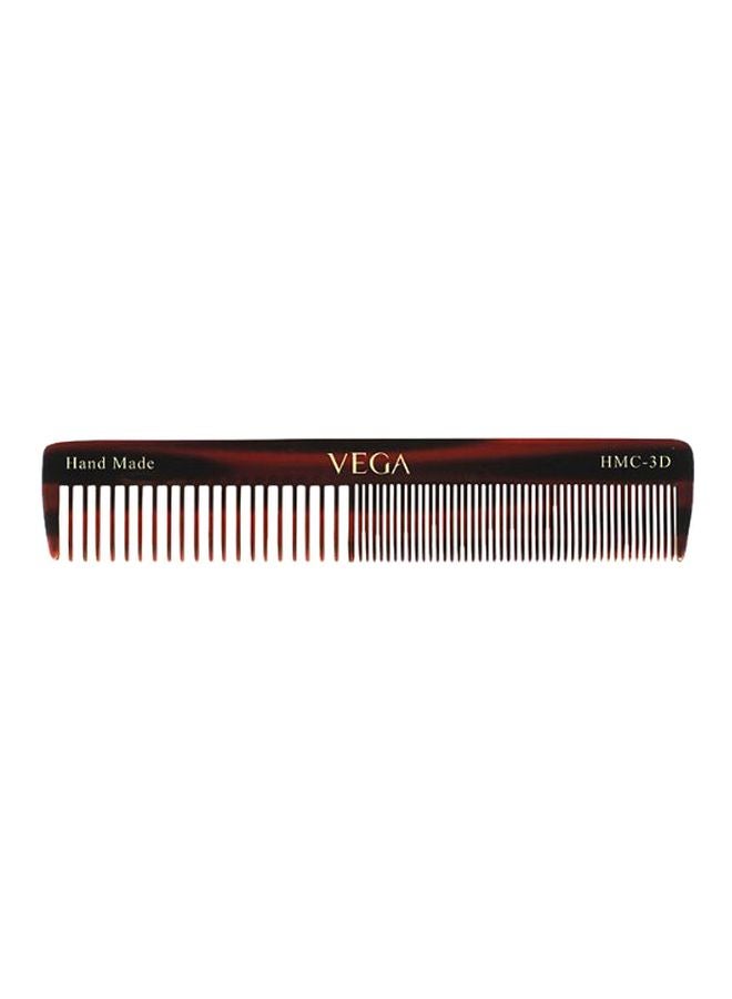 Vega Tortoise Shell Graduated Dressing Comb Brown/Black 