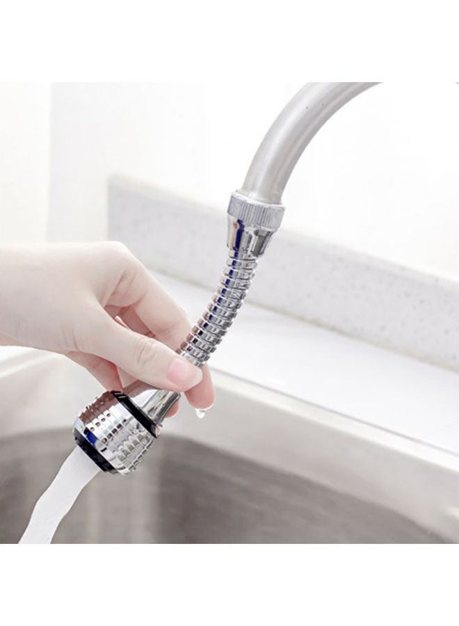SAPU Stainless Steel Faucet Extender Silver/Black 15x2.2cm  - Image 2