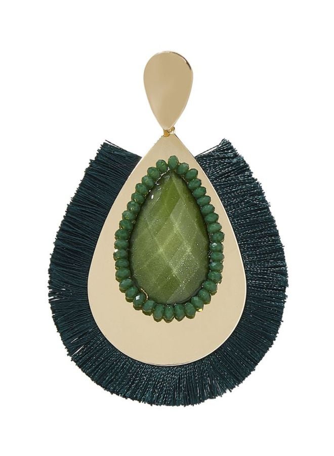 يويجين أقراط متدلية على شكل قطرة دموع - Image 2