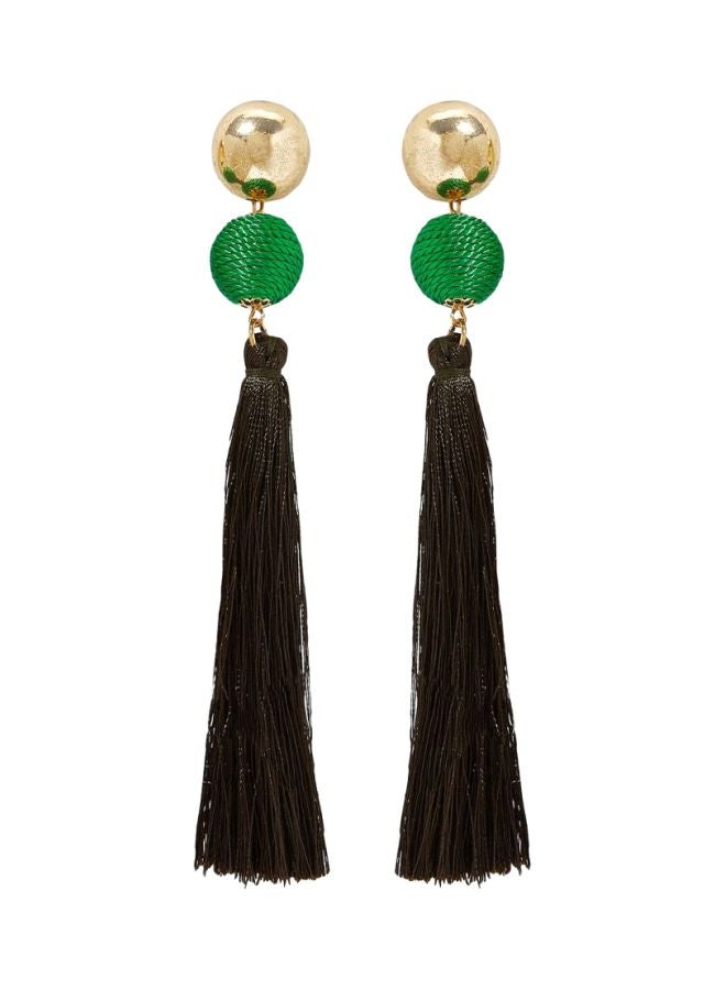 YUEJIN Thread Dangle Earrings  - Image 1