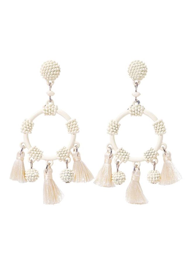 YUEJIN Charms And Tassel Earrings  - Image 1