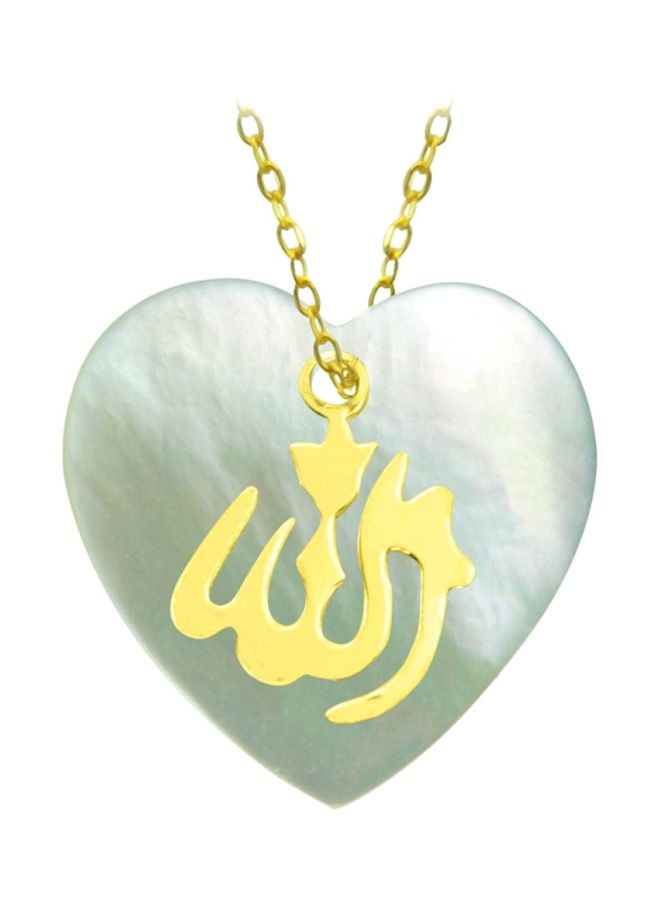 فيرا بيرلا قلادة بدلاية من الذهب عيار 18 قيراط مرصعة بعرق اللؤلؤ - Image 1