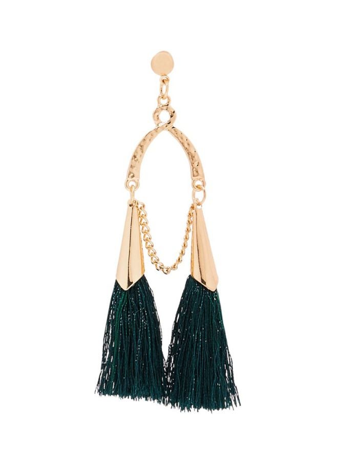 YUEJIN - Detailed Tassel Earrings - Image 1